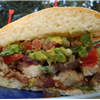 Avocado and Chicken Tortas