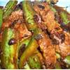 Fried Beef with Green Peppers