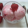 Lowfat Strawberry Frozen Yogurt