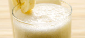 Apple Banana Soy Smoothie