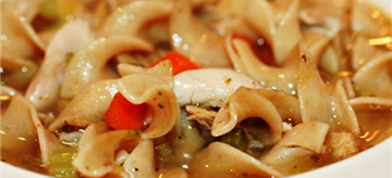 Awesome Chicken and Egg Noodles Soup