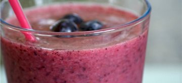 Cantaloupe Cherry Smoothie