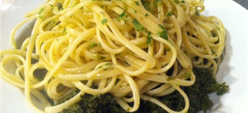 Linguini with Lemon and  Garlic