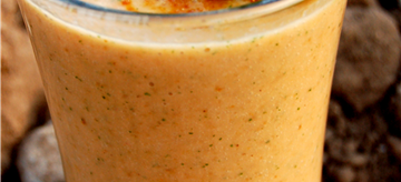 Papaya Berry Smoothie