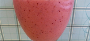 Peach & Cranberry Smoothie