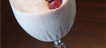 Peach Melba Smoothie