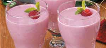 Raspberry Cream Smoothie