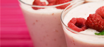 Raspberry Peach Smoothie