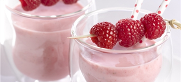 Raspberry Smoothie (Low Fat)