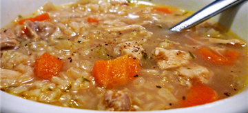 Slow Cooker Chicken and Rice Soup