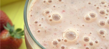 Strawberry Banana Tofu Smoothie