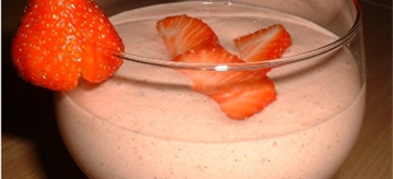 Strawberry Fruit Frost Smoothie