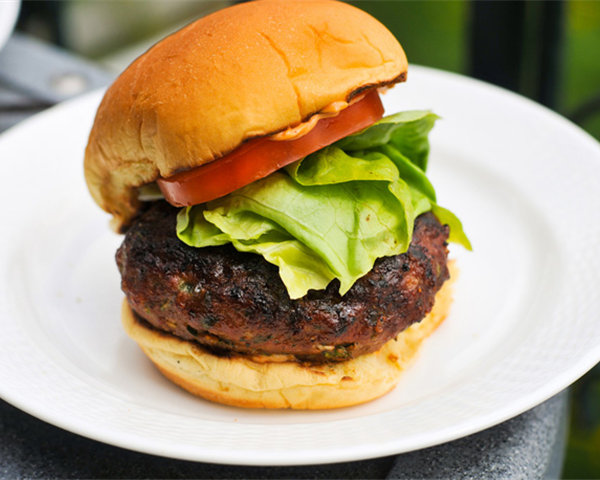 Asian Turkey Burgers