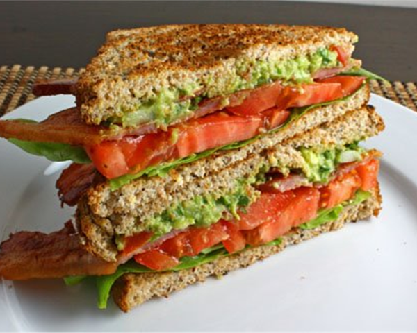 Avocado Bacon Sandwiches