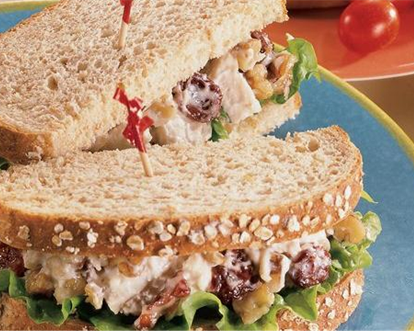 Cherry Chicken Salad Sandwich