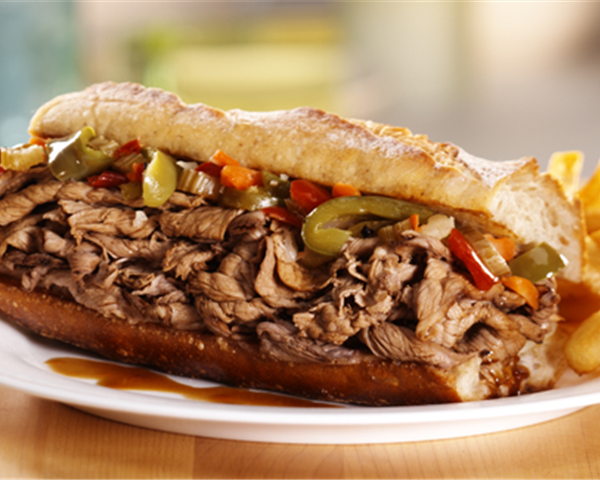 Chicago-Style Italian Beef Sandwiches