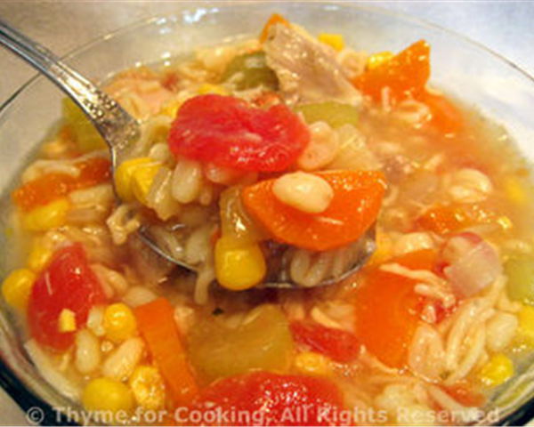 Chicken and Barley Vegetable Soup