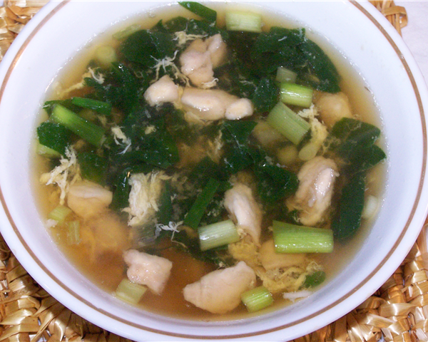 Chicken and Spinach Soup