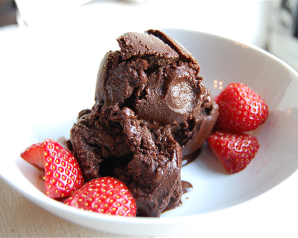 Dark Chocolate Sorbet