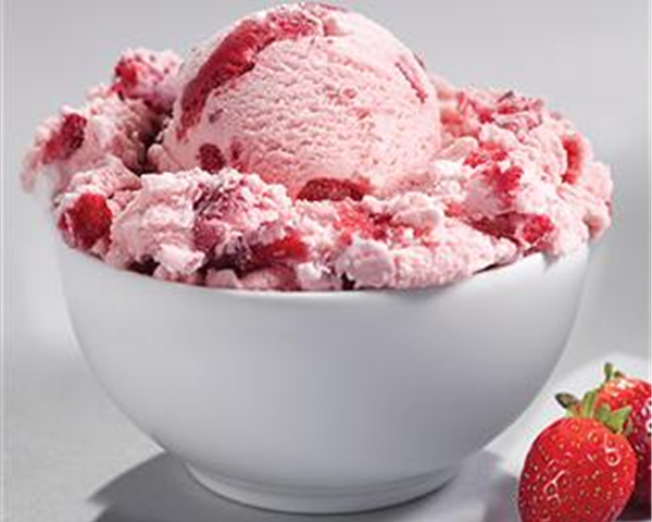 Fresh Strawberry Ice Cream