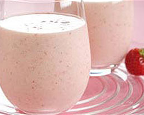 Lemon Strawberry Yogurt Smoothie