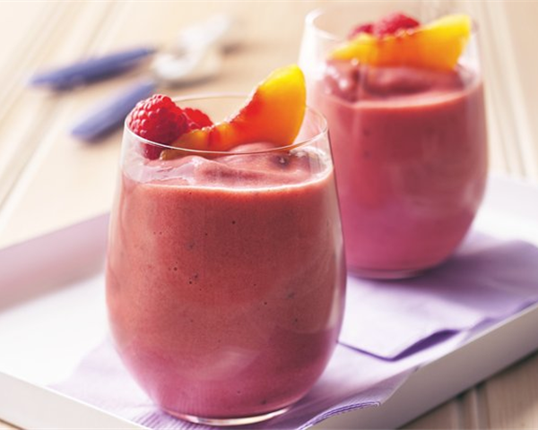 Peach Berry Smoothie