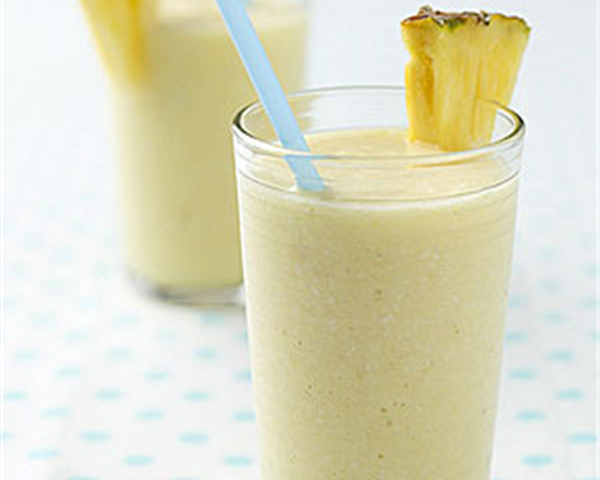 Pina Colada Slush Smoothie