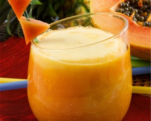 Pineapple Papaya Smoothie