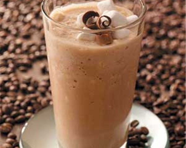 Raspberry Cappuccino Smoothie