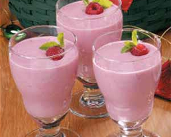 Raspberry Cream Smoothie