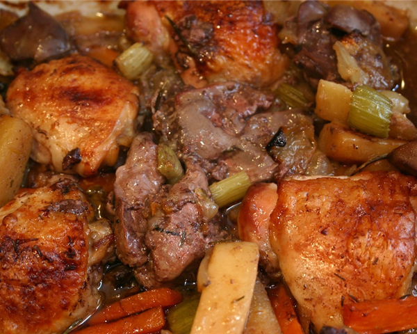 Roast Chicken Stew