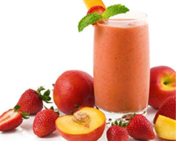 Strawberry Peach Smoothie